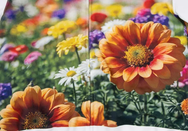 COMME des GARCONS Floral Printed Zip Hoodie K-164267_009