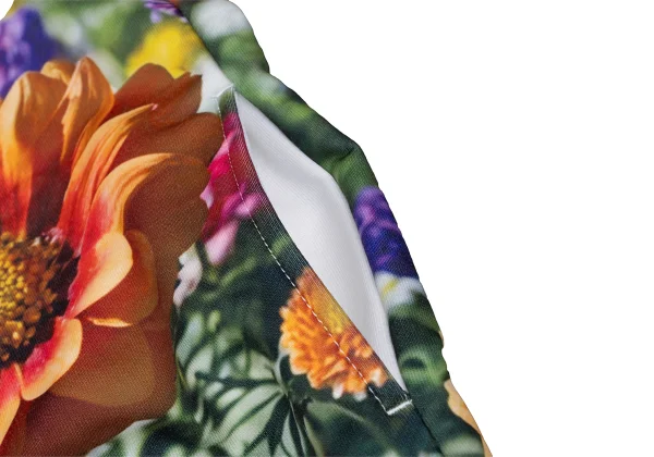 COMME des GARCONS Floral Printed Zip Hoodie K-164267_010