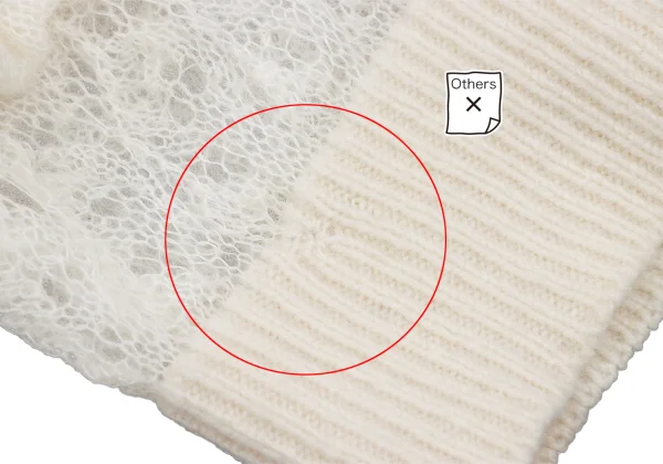 tricot COMME des GARCONS Cashmere Blend Sleeve Switching Knit Cardigan K-164268_008