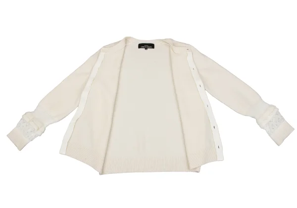 tricot COMME des GARCONS Cashmere Blend Sleeve Switching Knit Cardigan K-164268_011