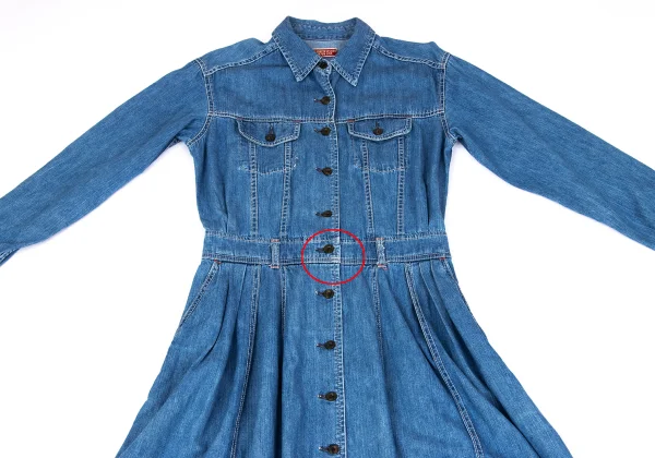 45RPM STUDIO Washed Denim Shirt Dress K-164269_003