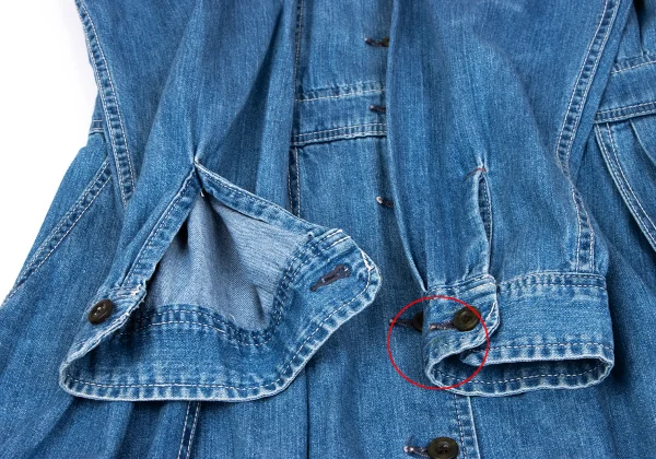 45RPM STUDIO Washed Denim Shirt Dress K-164269_010