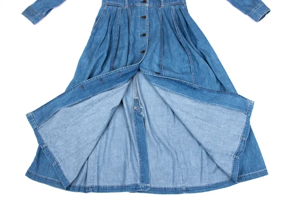 45RPM STUDIO Washed Denim Shirt Dress K-164269_015