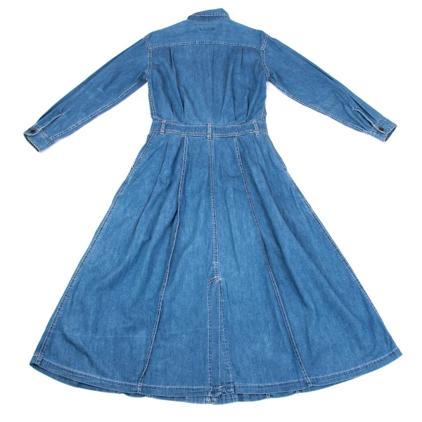 45RPM STUDIO Washed Denim Shirt Dress K-164269_016
