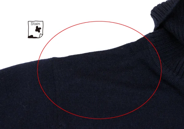 MARGARET HOWELL Wool Ribbed Collar Skipper Knit K-164271_005