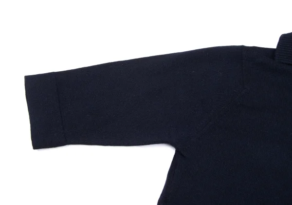 MARGARET HOWELL Wool Ribbed Collar Skipper Knit K-164271_006