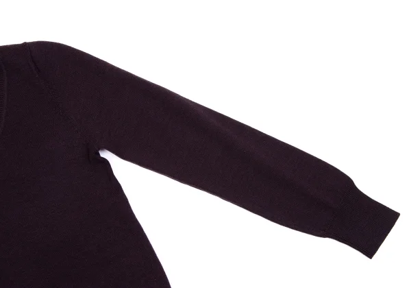 MARGARET HOWELL Cashmere Blend Wool U-neck knit K-164272_005