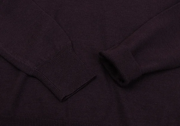 MARGARET HOWELL Cashmere Blend Wool U-neck knit K-164272_006