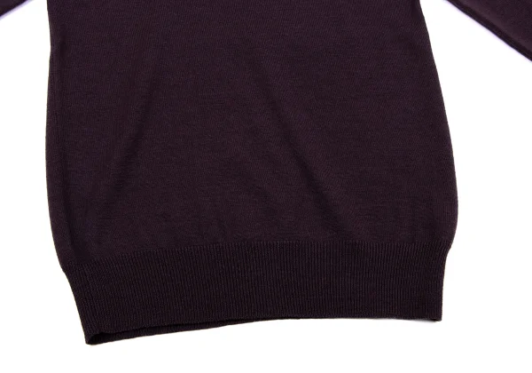 MARGARET HOWELL Cashmere Blend Wool U-neck knit K-164272_007