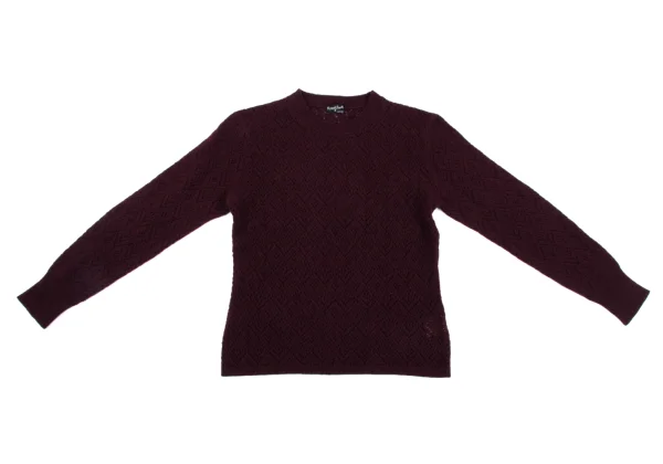 MARGARET HOWELL Lace Wool Knit Sweater K-164274_002