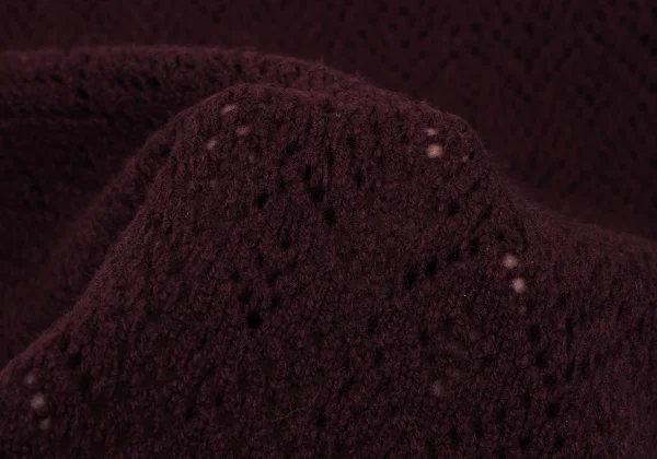 MARGARET HOWELL Lace Wool Knit Sweater K-164274_010