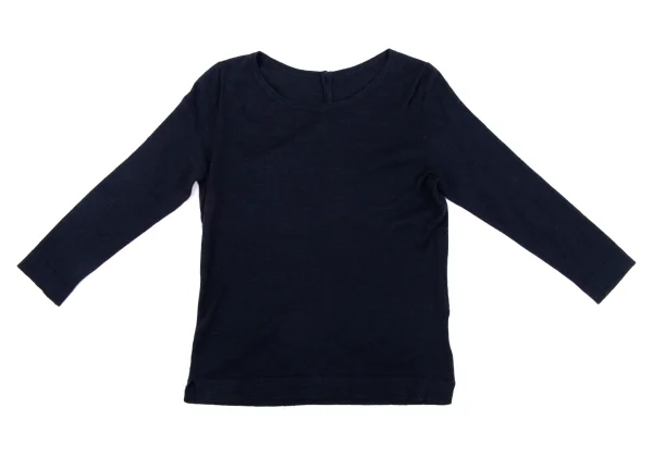 MARGARET HOWELL Back Button 3/4 Sleeves Knit Sweater K-164275_002