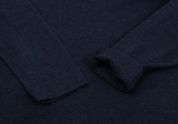 MARGARET HOWELL Back Button 3/4 Sleeves Knit Sweater K-164275_006