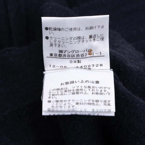 MARGARET HOWELL Back Button 3/4 Sleeves Knit Sweater K-164275_012