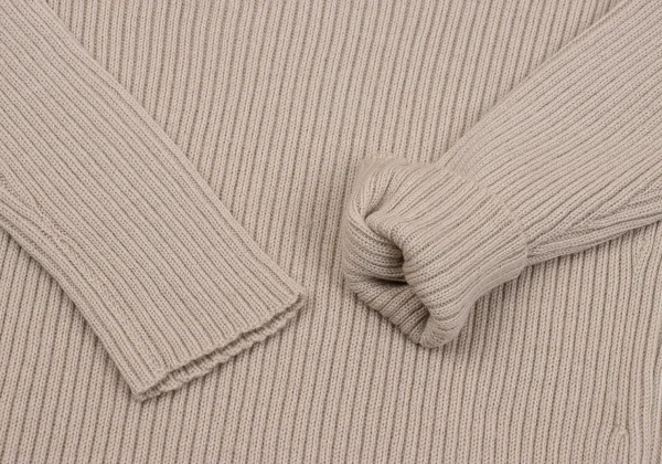 MARGARET HOWELL Wool Rib Knit Polo Shirt K-164276_008