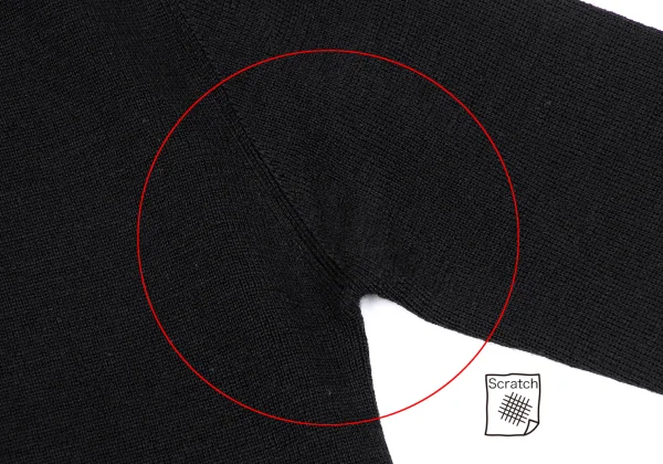 MARGARET HOWELL Shoulder Button Wool Knit Sweater K-164277_005