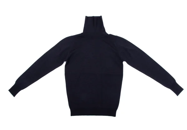 MARGARET HOWELL Turtle Neck Wool Knit Top K-164278_002