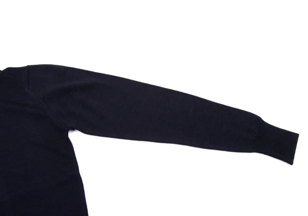 MARGARET HOWELL Turtle Neck Wool Knit Top K-164278_008