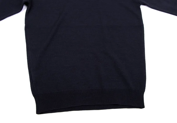 MARGARET HOWELL Turtle Neck Wool Knit Top K-164278_010