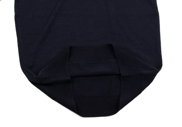 MARGARET HOWELL Turtle Neck Wool Knit Top K-164278_011