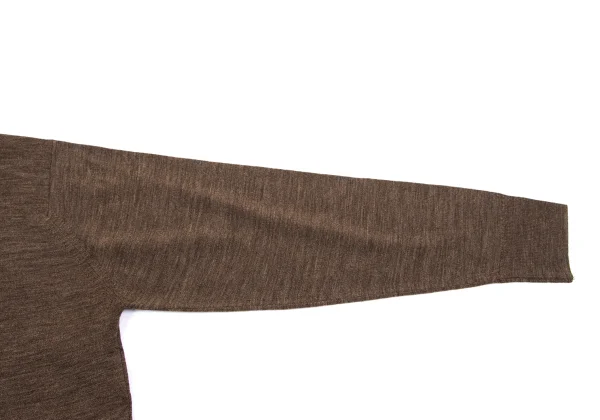 MARGARET HOWELL Turtle Neck Wool Knit Top K-164279_006