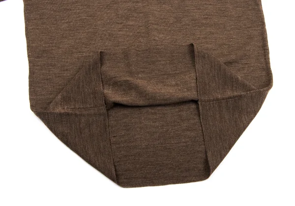 MARGARET HOWELL Turtle Neck Wool Knit Top K-164279_009