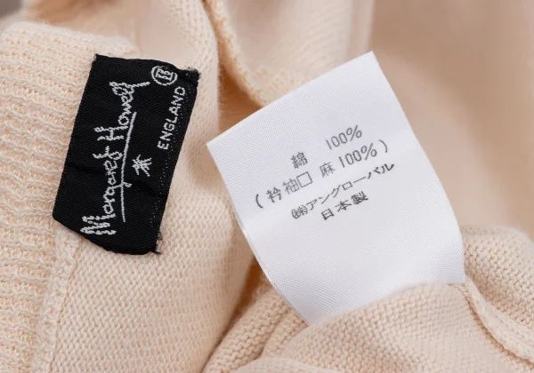 MARGARET HOWELL Short Sleeves Cotton Knit Top K-164280_011