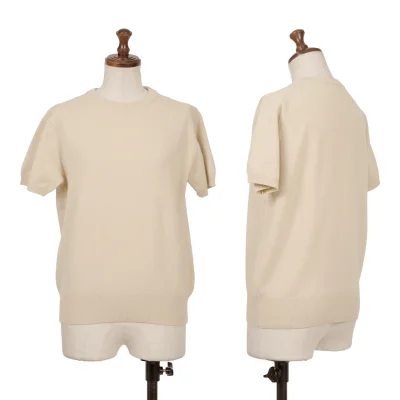 MARGARET HOWELL Wool Short Sleeve Knit