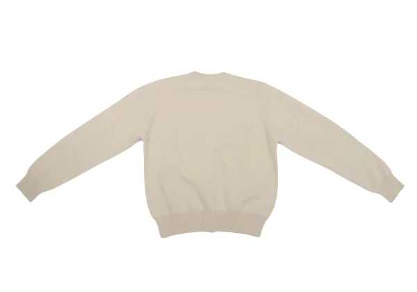 MARGARET HOWELL Wool Round Collar Knit Cardigan K-164283_010