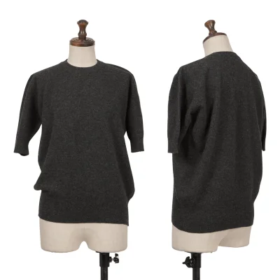 MARGARET HOWELL Wool Short Sleeve Knit