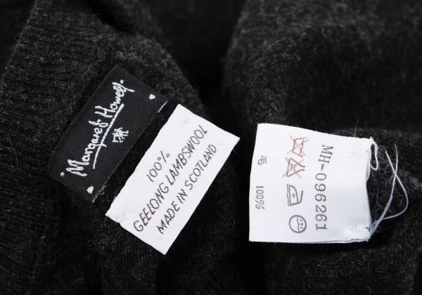 MARGARET HOWELL Wool Short Sleeve Knit K-164284_011