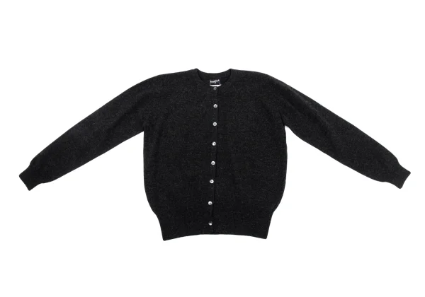 MARGARET HOWELL Wool Round Collar Knit Cardigan K-164285_002