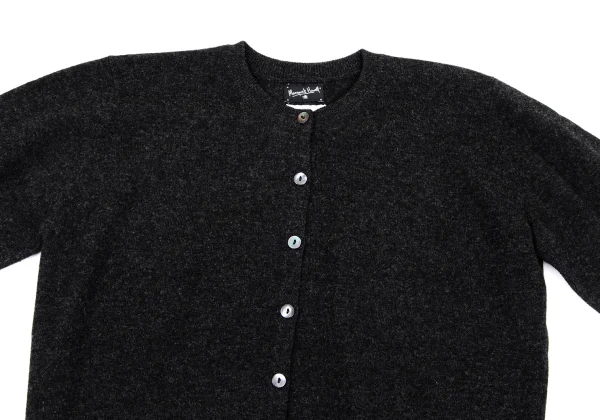 MARGARET HOWELL Wool Round Collar Knit Cardigan K-164285_003