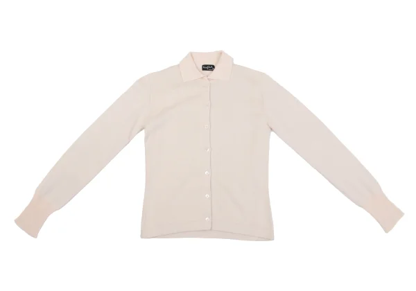 MARGARET HOWELL Cotton Collared Knit Cardigan K-164288_002