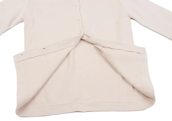 MARGARET HOWELL Cotton Collared Knit Cardigan K-164288_010