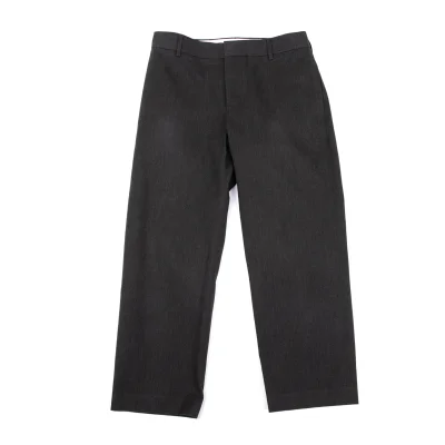 MARGARET HOWELL Cotton Back Belt Cropped Pants