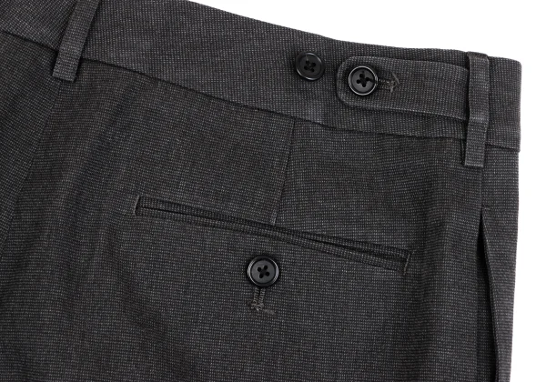 MARGARET HOWELL Cotton Back Belt Cropped Pants K-164289_011