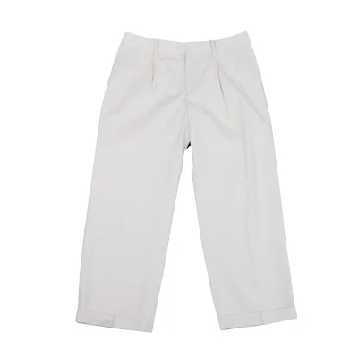MARGARET HOWELL Cotton Tuck Double Pants