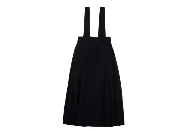 ATSURO TAYAMA Wool Pleated Shoulder Strap Skirt K-164292_002