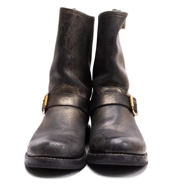 COACH×FRYE Foil Printed Leather Boots K-164294_003