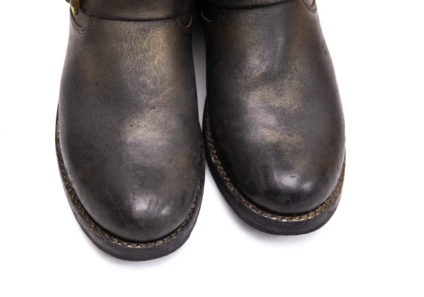 COACH×FRYE Foil Printed Leather Boots K-164294_004