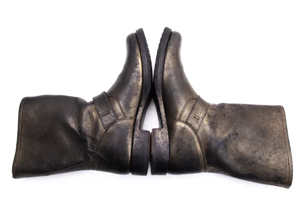 COACH×FRYE Foil Printed Leather Boots K-164294_010