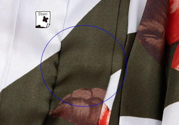 tricot COMME des GARCONS Floral Check Skirt K-164296_009