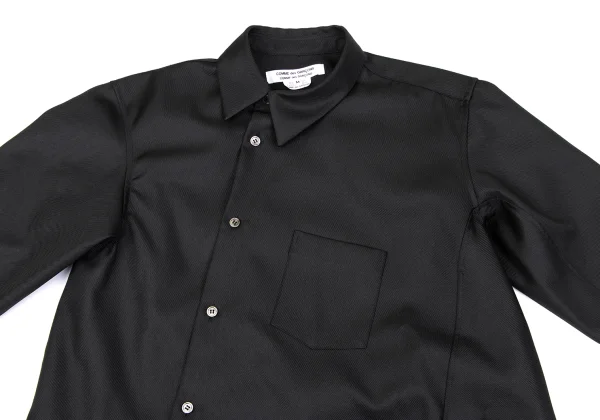 COMME des GARCONS Pleats Switching Asymmetry Shirt Dress K-164297_003