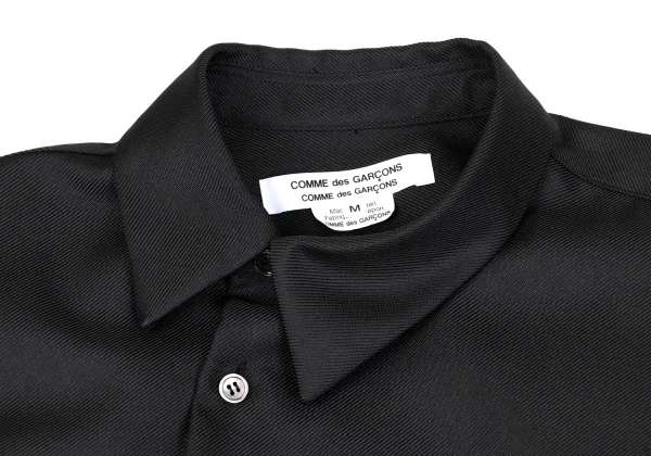 COMME des GARCONS Pleats Switching Asymmetry Shirt Dress K-164297_004