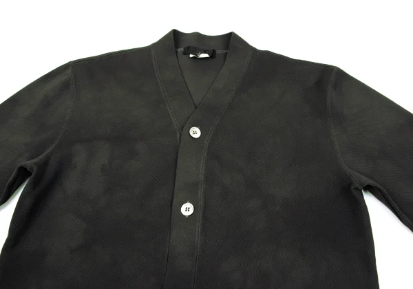 COMME des GARCONS HOMME DEUX Poly Unevenly Dyed Cardigan K-164306_002