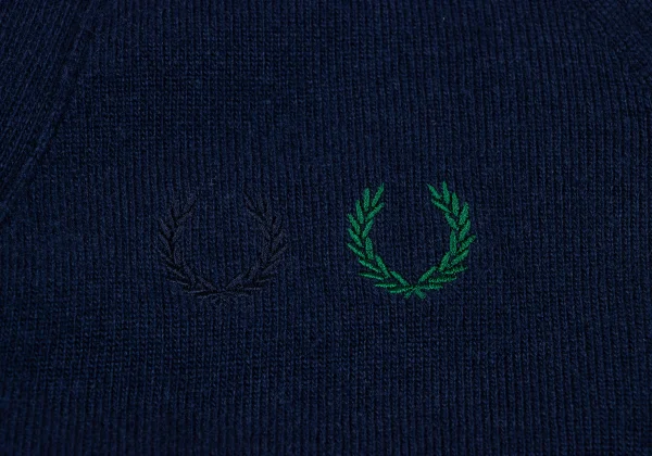 COMME des GARCONS HOMME DEUX×FRED PERRY Wool Lined Knit Cardigan K-164307_004