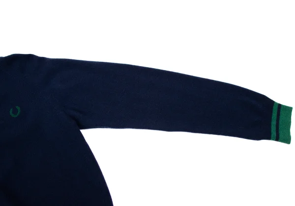 COMME des GARCONS HOMME DEUX×FRED PERRY Wool Lined Knit Cardigan K-164307_006