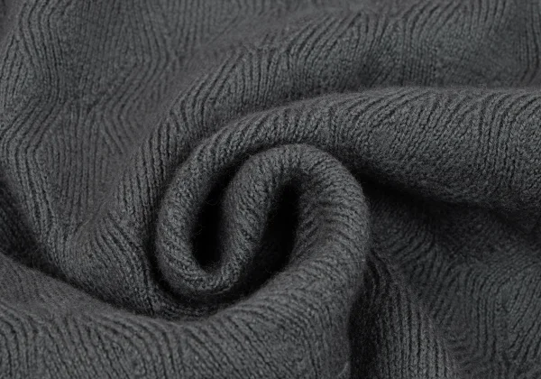 COMME des GARCONS HOMME PLUS Wool Zigzag Turtleneck Knit Sweater K-164310_011