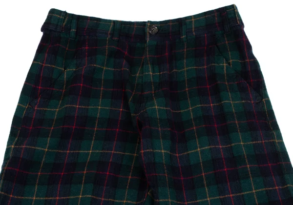 COMME des GARCONS HOMME PLUS Wool Nylon Checked Pants K-164312_002